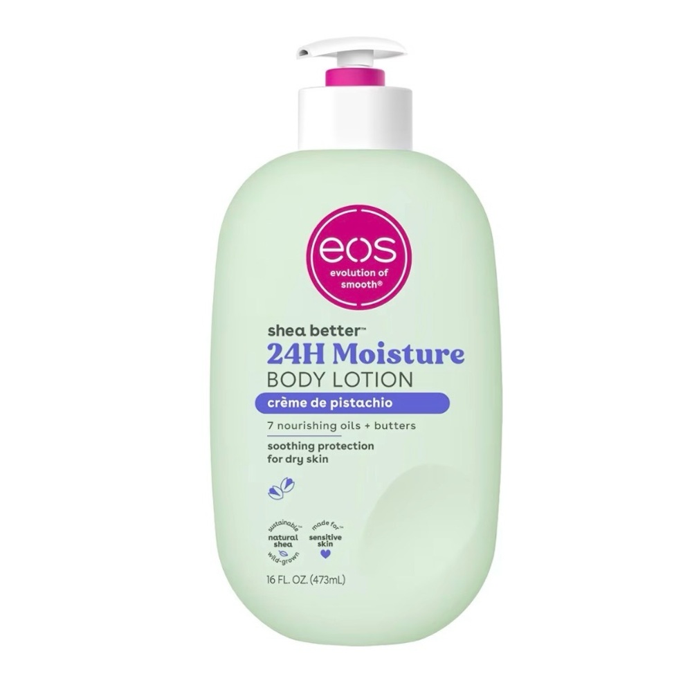 eos Shea Better 24H Moisture Body Lotion - crème de pistachio